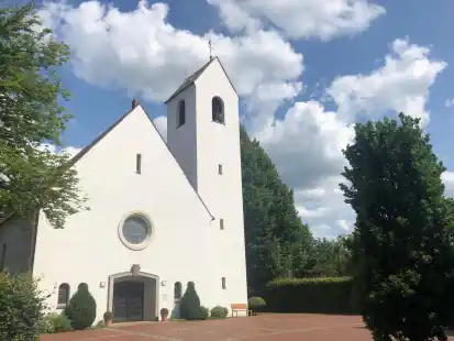 Die katholische Kirche St. Marien in Rastede.