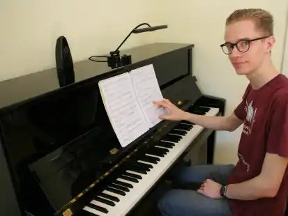 Arne Dunkhase hat sein eigenes Klavierkonzert geschrieben. Nach dem Abitur will er Kirchenmusik studieren.