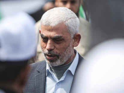 Jihia al-Sinwar, Chef der Hamas im Gazastreifen Foto: Mohammed Talatene/dpa