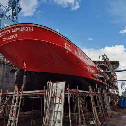 Nach einer einjährigen Sanierung kehrt das 115 Jahre alte Feuerschiff 