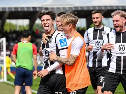 Der SSV Ulm hat den Aufstieg in die 2. Liga perfekt gemacht.