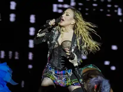 Madonna tritt in der letzten Show ihrer 