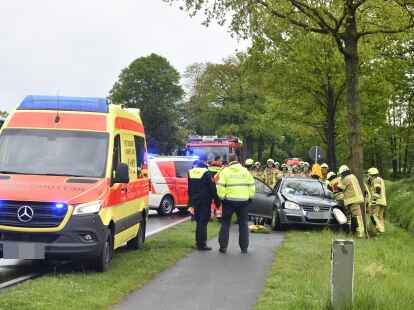 Auf der Metjendorfer Straße in Rastede ist es zu einem Unfall gekommen.