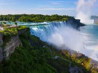 Auch bei den weltber&uuml;hmten Niagaraf&auml;llen wird die Sonnenfinsternis zu sehen sein - vorausgesetzt, der Himmel ist wolkenlos.