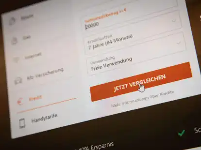 Vergleichen lohnt sich: Bei Immobilienfinanzierungskrediten geht es schnell mal um tausende Euro Unterschied.