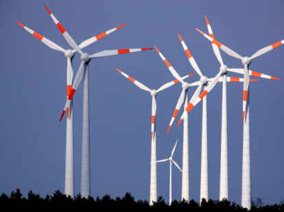 Wo sollen im Landkreis weitere Windparks entstehen? Um diese Frage ging es nun in Ermke.