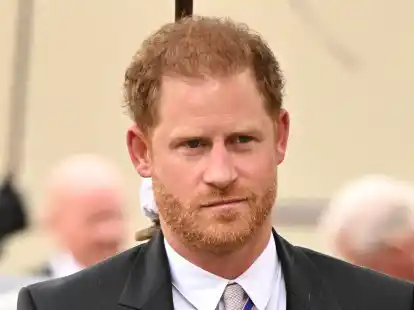 Prinz Harry bei der Krönungszeremonie von König Charles III. im Mai 2023.