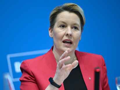 Franziska Giffey (SPD), Berliner Senatorin für Wirtschaft