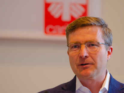 Sprach beim Abend der Caritas über Europa: Dr. Stefan Leifert, künftiger Chef des „Heute Journals im ZDF.