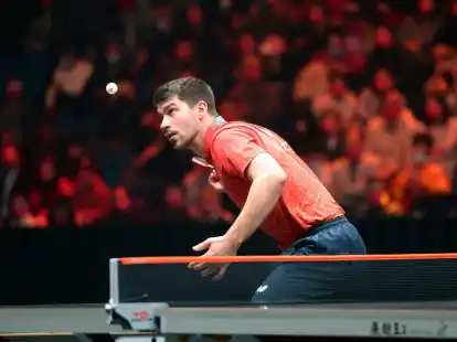 Patrick Franziska schlug beim Grand Smash in Saudi-Arabien den Weltmeister Fan Zhendong aus China.