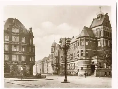 Firmensitz eines einst erfolgreichen Unternehmens: Reederei Wilhelm N&uuml;bel an der Schweckendieckstra&szlig;e in Emden.