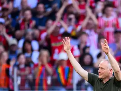 Abschied f&uuml;r Freiburgs Trainer Christian Streich.