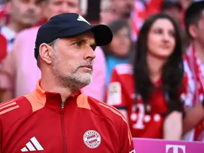 Thomas Tuchel bestreitet gegen den VfL Wolfsburg sein letztes Heimspiel als Bayern-Trainer.