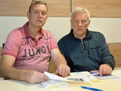 Dietmar Br&ouml;ckehoff und Uwe Rocker k&auml;mpfen f&uuml;r den Erhalt des Aldenburger B&uuml;rgervereins. Daf&uuml;r ben&ouml;tigt der Vorstand dringend Verst&auml;rkung.