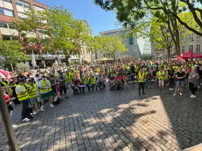 Bilder von der  Telekom-Demo in Oldenburg