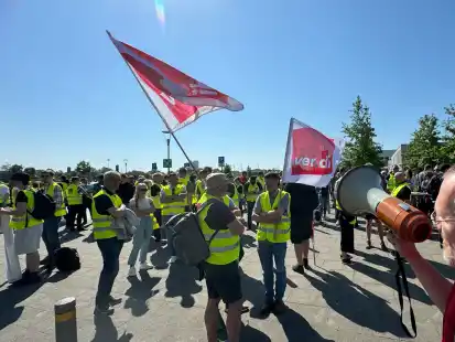 Bilder von der  Telekom-Demo in Oldenburg