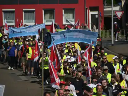 Bilder von der  Telekom-Demo in Oldenburg