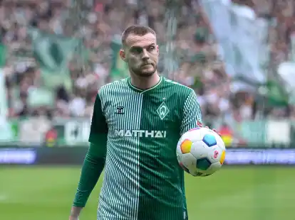 Marvin Ducksch hat mit Werder noch eine kleine Chance, in den Europapokal zu kommen.