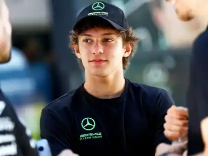 Gilt als gro&szlig;e Nachwuchshoffnung f&uuml;r die Formel 1: Andrea Kimi&nbsp;Antonelli.