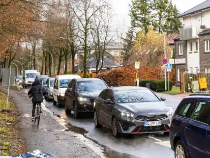 Eine m&ouml;gliche k&uuml;nftige Problemstelle: die Kreuzung Alexanderstra&szlig;e/Brookweg/B&uuml;rgerbuschweg