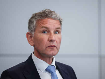 Björn Höcke, Vorsitzender der Thüringer AfD, ist zu einer Geldstrafe verurteilt worden