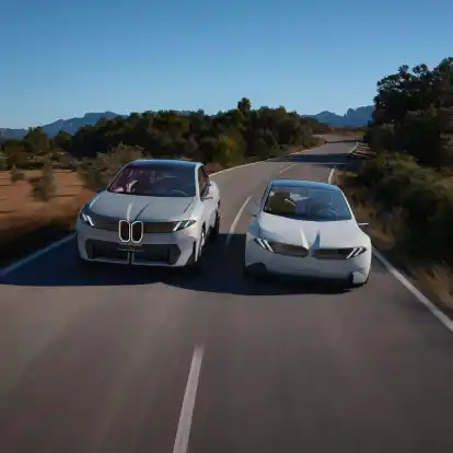 Zurück in die Zukunft: Einige Details der BMW-Studien der Neuen Klasse nehmen Anleihen an der alten.