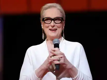 Meryl Streep wurde in Cannes mit der  Goldenen Ehrenpalme ausgezeichnet.