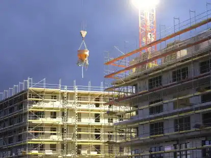 Die Bundesregierung hatte als Zielmarke 400.000 neue Wohnungen pro Jahr ausgegeben.