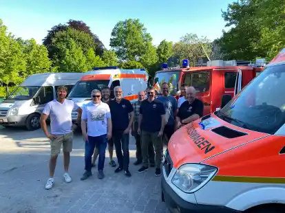 Old Tablers Brake 352 haben vier weitere Rettungsfahrzeuge  für Moldau organisiert.