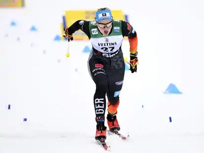 Wurde Sechste in Falun: Victoria Carl.