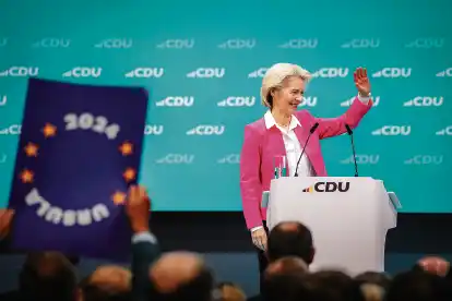 Berlin: Ursula von der Leyen beim CDU-Bundesparteitag