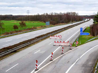 Am Dienstagvormittag, 21. Mai,  kommt es im Autobahnkreuz-Ost kurzfristig zu einer Sperrung. Der Verkehr wird umgeleitet.