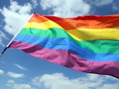 Die Regenbogenfahne steht für Vielfalt. Und die soll gefeiert werden.