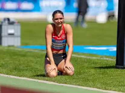 F&uuml;r Sophie Wei&szlig;enberg war der Siebenkampf in G&ouml;tzis schnell beendet.
