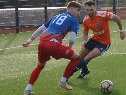 Erzielte beim 5:3-Heimsieg des FC Hude zwei Tore: Kian Hinte