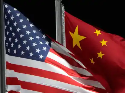 China hat Sanktionen gegen drei US-R&uuml;stungskonzerne angek&uuml;ndigt.