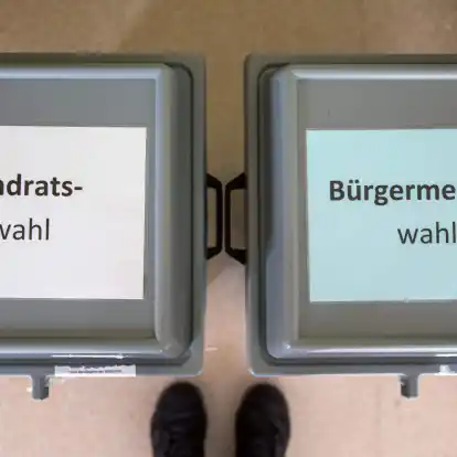 In Thüringen stehen am Sonntag Kommunalwahlen an.