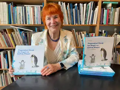 In vielerlei Hinsicht aktuell: Astrid Kaiser und ihr Buch „Pinguinkind Flokki hat Angst vor kaltem Wasser