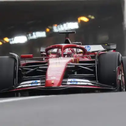 Ferrari-Pilot Charles Leclerc scheint mit dem neuen Ferrari-Boliden gut zurechtzukommen.