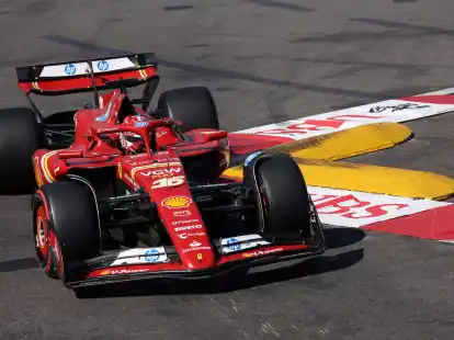 Sicherte sich in seiner Heimatstadt Monaco die Pole: Charles Leclerc.