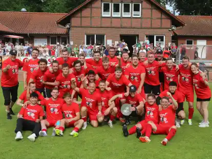 Geschafft: Der VfL Wildeshausen ist Meister in der Fußball-Bezirksliga.