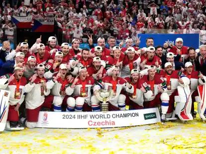 Der WM-Titel der Tschechen sorgte f&uuml;r eine sp&auml;te Party in Prag.