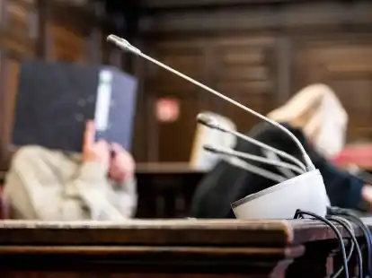 Der Angeklagte im Hanseatischen Oberlandesgericht.