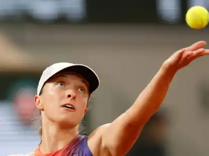 Die Polin Iga Swiatek setzte sich souver&auml;n durch.