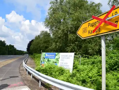 Bleibt l&auml;nger gesperrt: Die Bauarbeiten an der B401 zwischen Kampe und Edewechterdamm verz&ouml;gern sich.