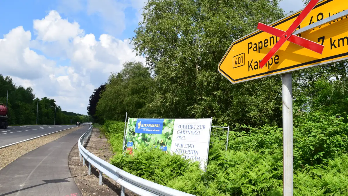 B 401 Sperrung