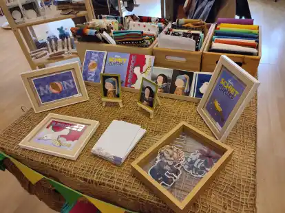 Dekorative Bilder gibt es auch.