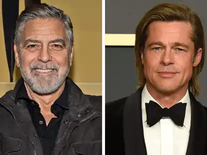 Clooney und Pitt sind in einem Trailer zum Film «Wolfs» von AppleTV+ erstmals seit 16 Jahren wieder gemeinsam vor der Kamera zu sehen.