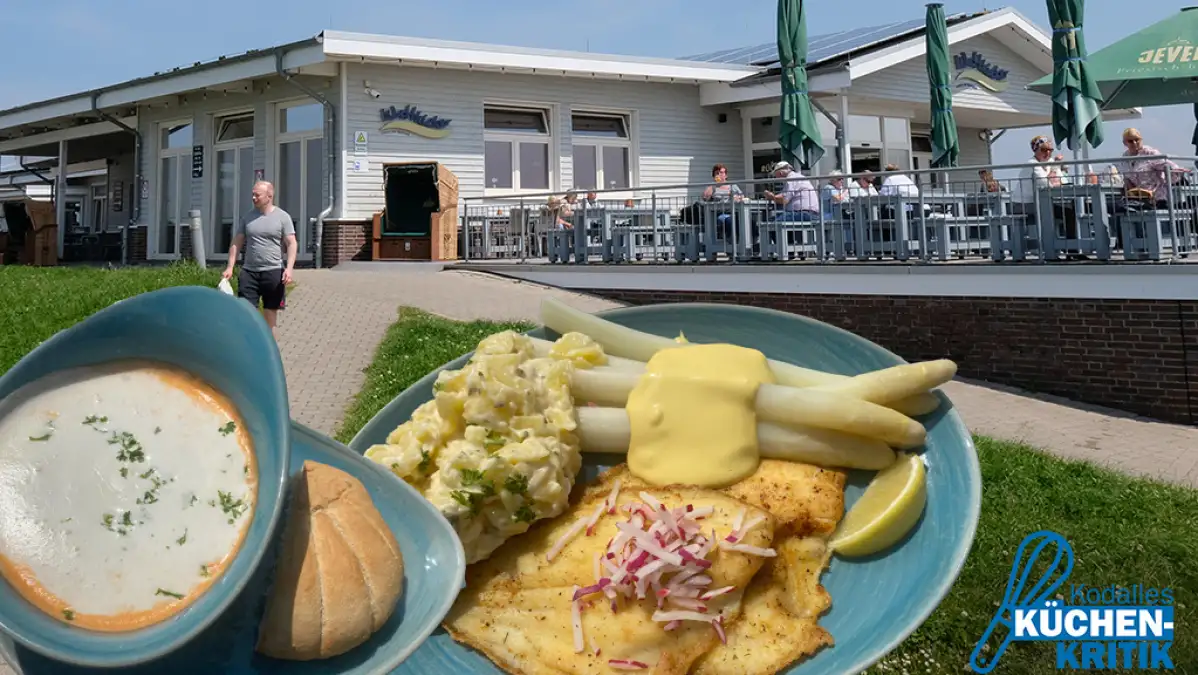 Frischer Fisch direkt an der See beim Wattkieker in Harlesiel