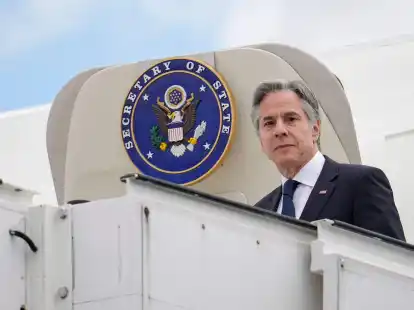 Darf die Ukraine mit westlichen Waffen Russland angreifen? US-Au&szlig;enminister Antony Blinken zeigt sich flexibel.